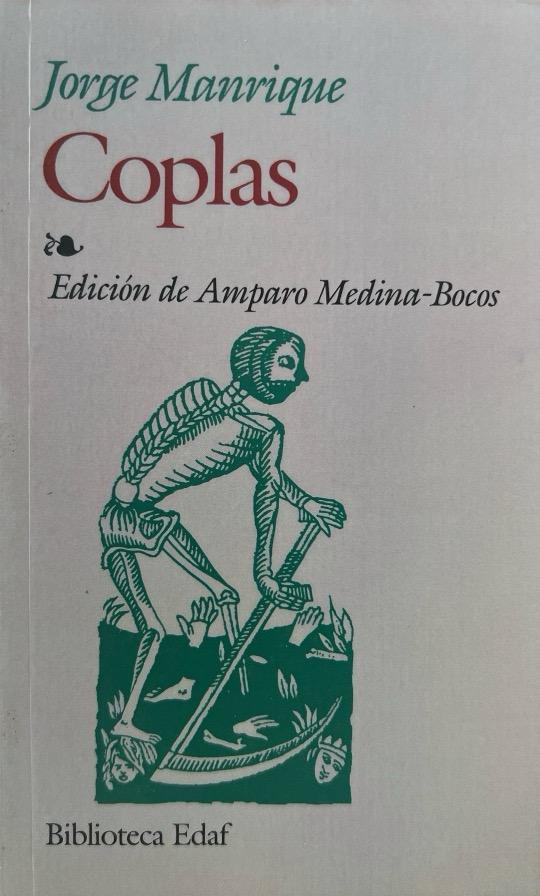 COPLAS A LA MUERTE DE SU PADRE :-JORGE MANRIQUE 9788441413078 EDAF 2003 (NUEVO)