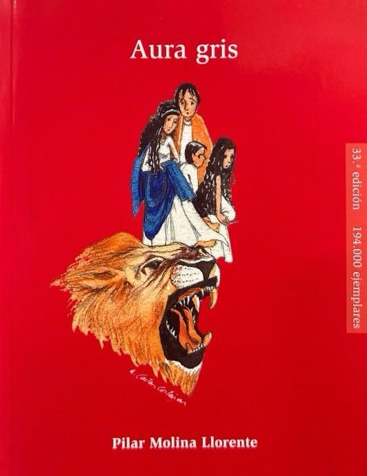 AURA GRIS. SERIE ROJA ALTAMAR N.º 11:-PILAR MOLINA LLORENTE 9788469626665 BRUÑO 2019 (NUEVO)