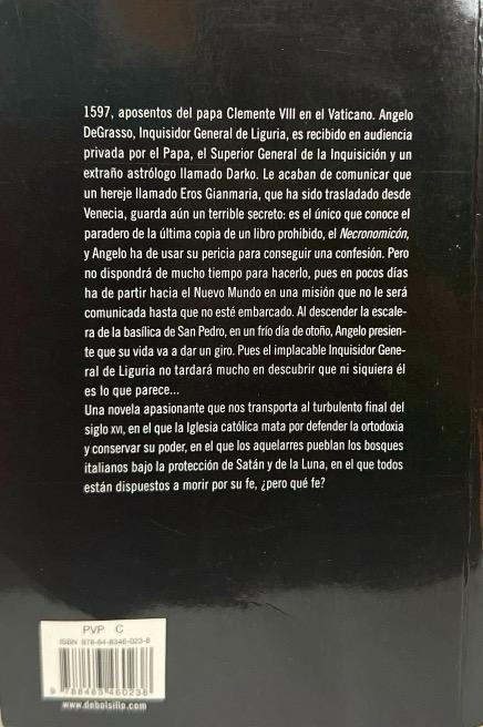 EL INQUISIDOR:-PATRICIO STURLESE 9788483460238 DEBOLSILLO 2006 (USADO) - Imagen 2