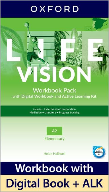 LLIFE VISION WORKBOOK A2 ELEMENTARY 9780194081856 OXFORD 2022 (NUEVO)