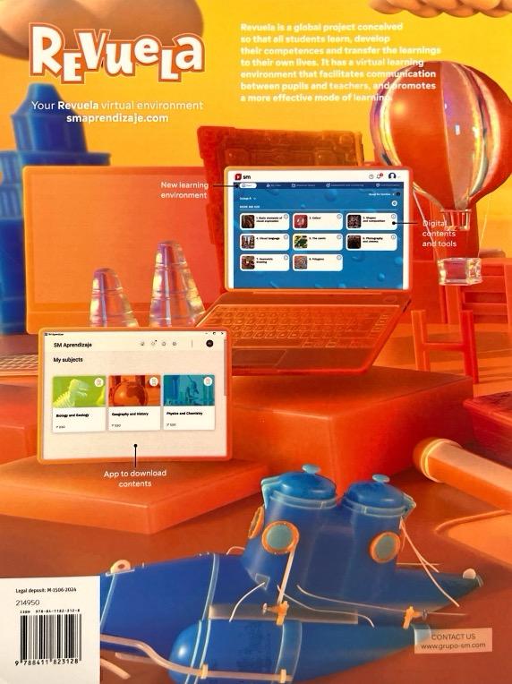 4º ESO GEOGRAPHY AND HISTORY SERIE PROYECTO REVUELA 9788411823128 SM 2024 (NUEVO) - Imagen 2