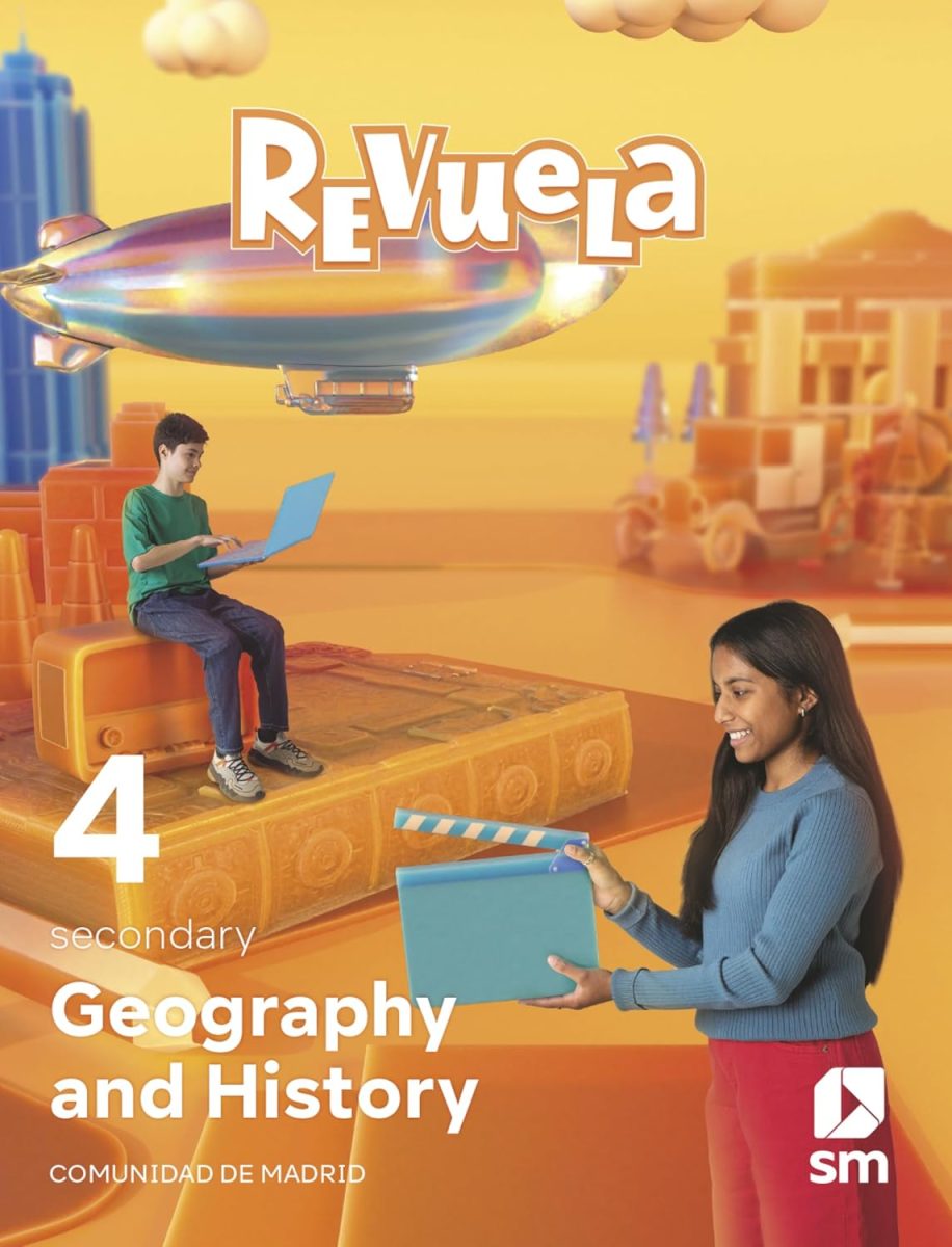 4º ESO GEOGRAPHY AND HISTORY SERIE PROYECTO REVUELA 9788411823135 COMUNIDAD DE MADRID SM 2024 (NUEVO)