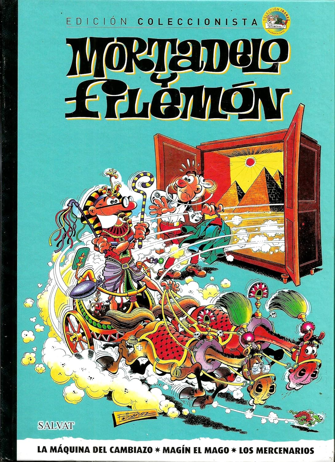 MORTADELO Y FILEMÓN. ED. COLECCIONISTA:-FRANCISCO IBÁÑEZ 9788447120819 SALVAT 2011 (USADO)