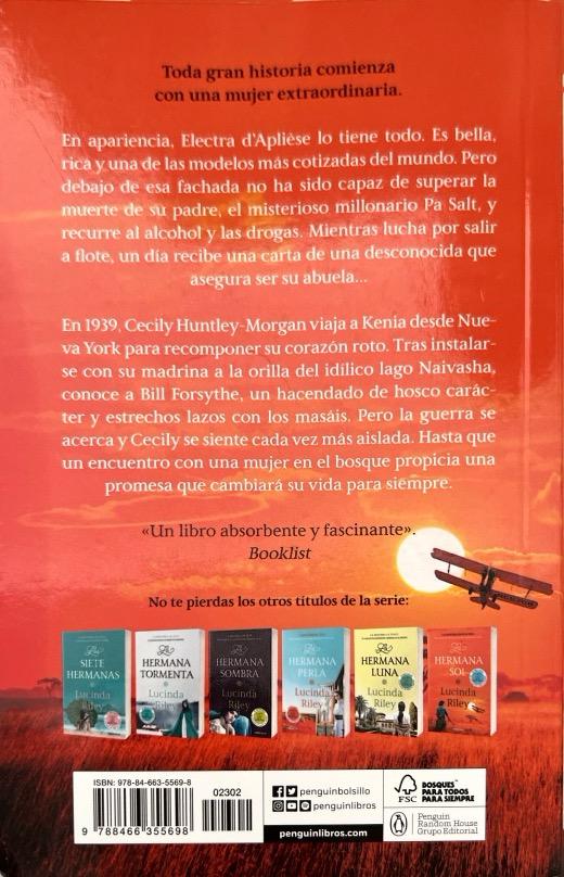 LAS SIETE HERMANAS N.º 06: LA HERMANA SOL-LUCINDA RILEY 9788466355698 DEBOLSILLO 2021 (NUEVO) - Imagen 2