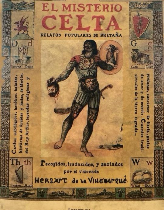 EL MISTERIO CELTA: RELATOS POPULARES DE BRETAÑA:-BARZAZ BREIZ 9788476513989 JOSE J. DE OLAÑETA 1986 (USADO)