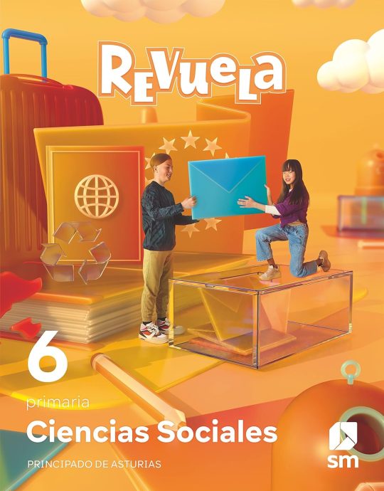 6º PRIMARIA CIENCIAS SOCIALES ASTURIAS PROYECTO REVUELA 9788498561234 SAVIA SM 2023 (NUEVO)
