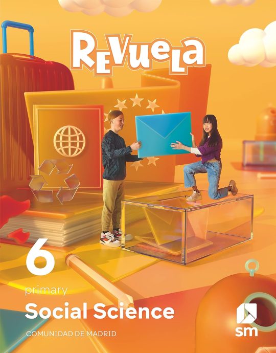 6º PRIMARIA SOCIAL SCIENCE PROYECTO REVUELA MADRID 9788498563153 SM 2023 (USADO)
