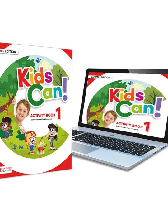 1º PRIMARY KIDS CAN! 1 ACTIVITY BOOK CAPITAL LETTERS VERSIÓN MAYUSCULA+ACCESO DIGITAL 9781035103492 MACMILLAN 2022 (NUEVO)
