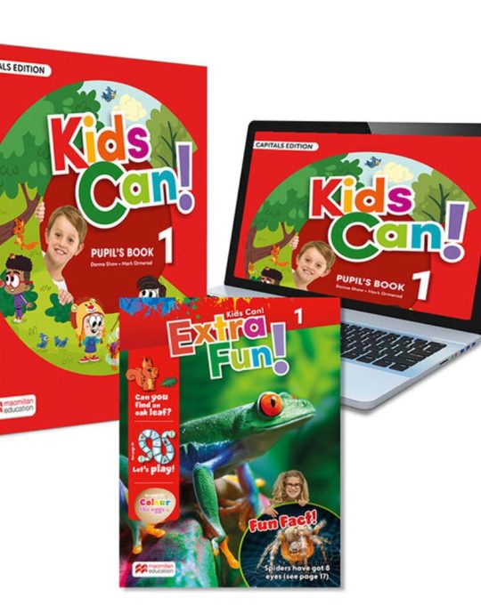 1º PRIMARY KIDS CAN! 1 PUPIL´S BOOK, +ACCESO PUPIL´S DIGITAL+EXTRAFUN 9781035103515 MACMILLAN 2022 (NUEVO)