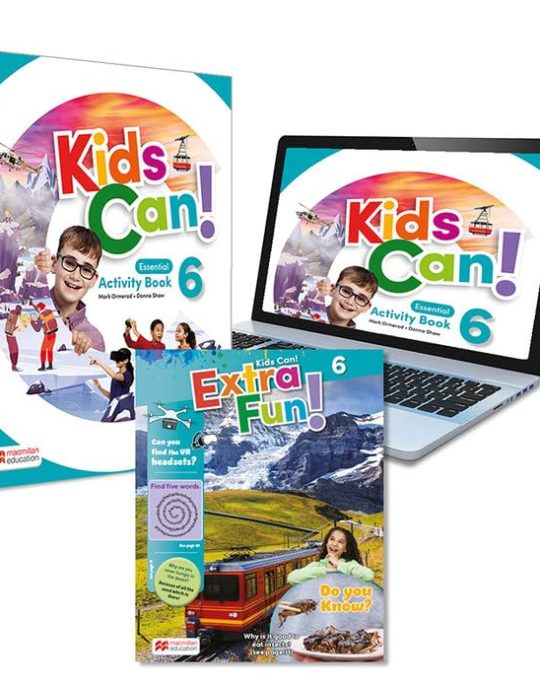 6º PRIMARY KIDS CAN! 6 ACTIVITY BOOK+EXTRAFUN & ACCESO DIGITAL PUPIL´S APP 9781380053756 MACMILLAN 2022 (NUEVO)