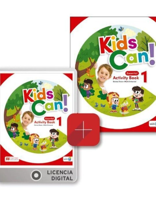 1º PRIMARY KIDS CAN! 1 ESSENTIAL ACTIVITY BOOK +ACCESO DIGITAL 9781380073389 MACMILLAN 2021 (NUEVO)