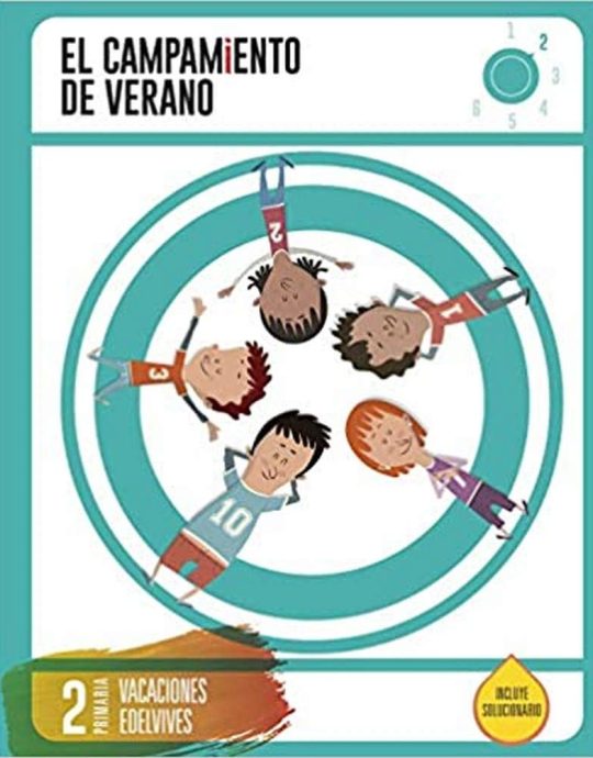 2º PRIMARIA CUADERNO DE VACACIONES EL CAMPAMENTO DE VERANO 9788414002704  EDELVIVES 2016 (NUEVO)