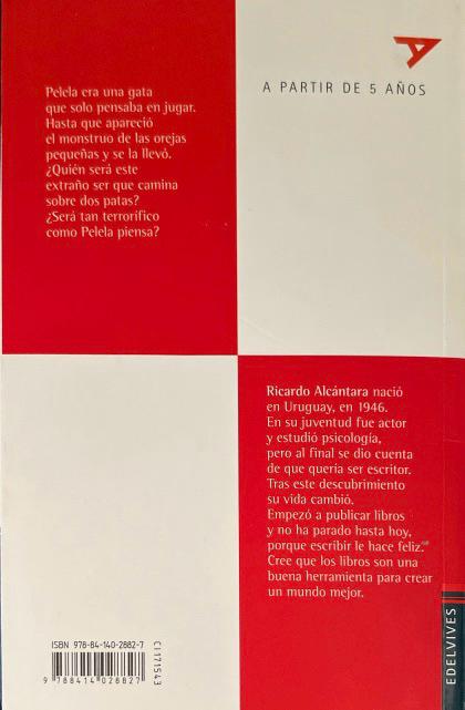 EL MONSTRUO DE LAS OREJAS PEQUEÑAS:-ALA DELTA SERIE ROJA N.º 94 :-RICARDO ALCANTARA-GUSTI 9788414028827 EDELVIVES 2020 (USADO) - Imagen 2