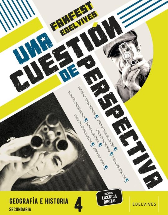 4º ESO GEOGRAFIA E HISTORIA PROYECTO FANFEST-UNA CUESTIÓN DE PERSPECTIVA ! 9788414052877 EDELVIVES 2023 (NUEVO)