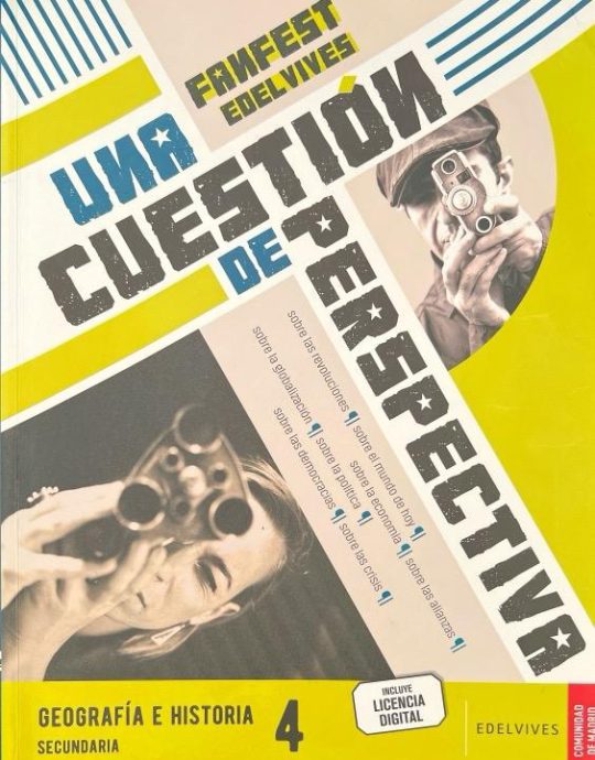 4º ESO GEOGRAFIA E HISTORIA PROYECTO FANFEST-UNA CUESTIÓN DE PERSPECTIVA ! 9788414060407 EDELVIVES 2024 (NUEVO)