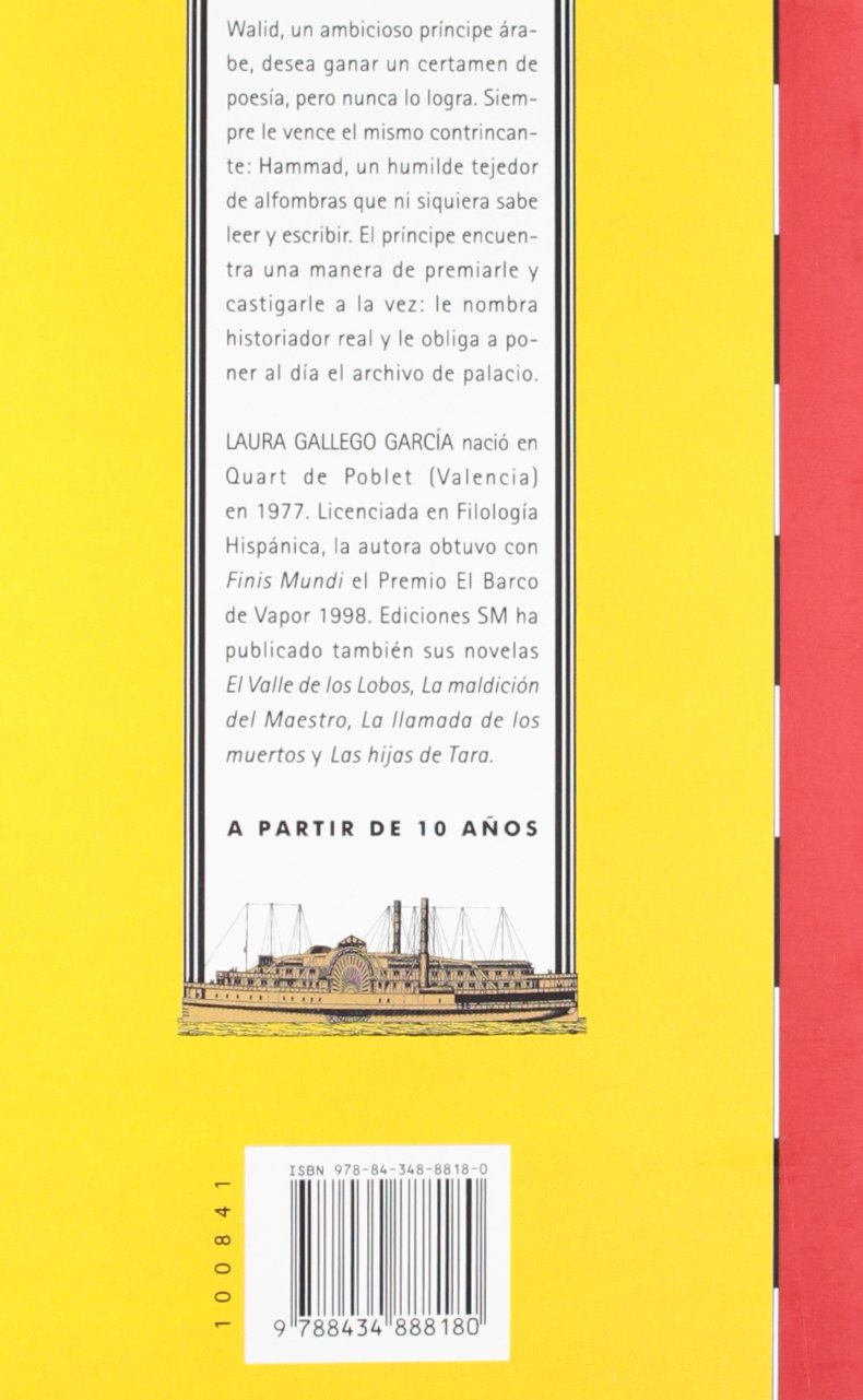 LA LEYENDA DEL REY ERRANTE:-EL BARCO DE VAPOR SERIE ROJA:-N.º 143:-LAURA GALLEGO 9788434888180 SM 2002 (USADO) - Imagen 2