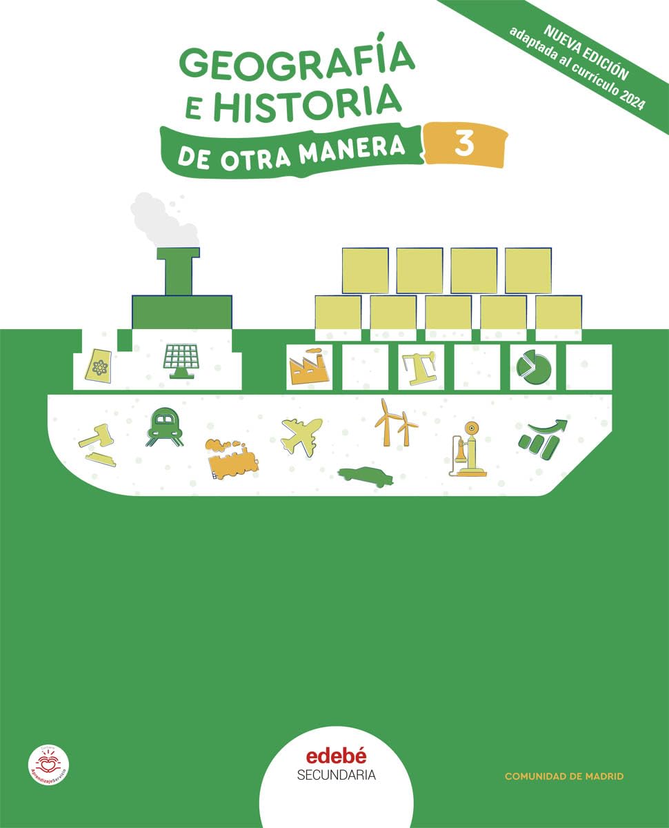 3º ESO GEOGRAFIA E HISTORIA OTRA MANERA 9788468372624 EDEBE 2024 (NUEVO)