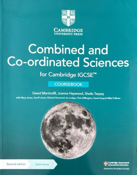CAMBRIDGE IGCSE COMBINED & CO-ORDINATED SCIENCES FOR CAMBRIDGE IGCSE 9781009311281 CAMBRIDGE  INTERNATIONAL 2023 (USADO)