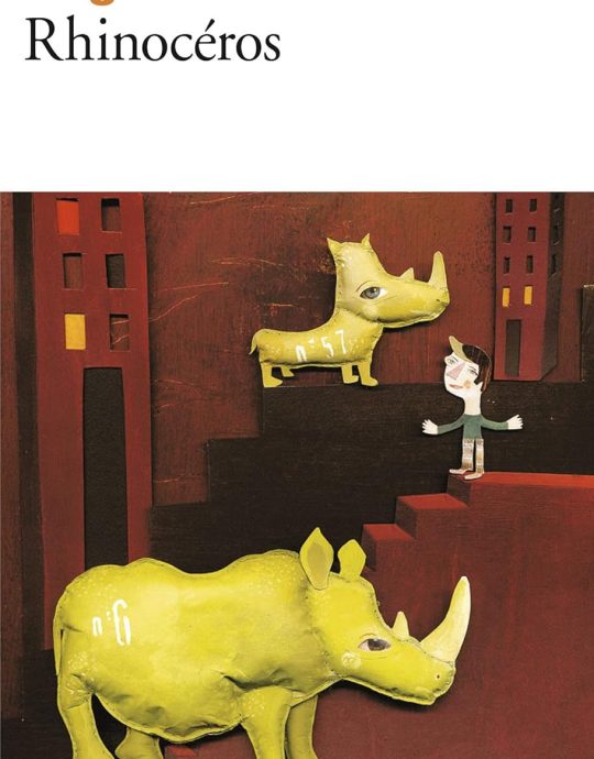 RHINOCEROS-COLECCIÓN FOLIO:-EUGÉNE IONESCO 9782070368167 GALLIMARD 2015 (USADO)