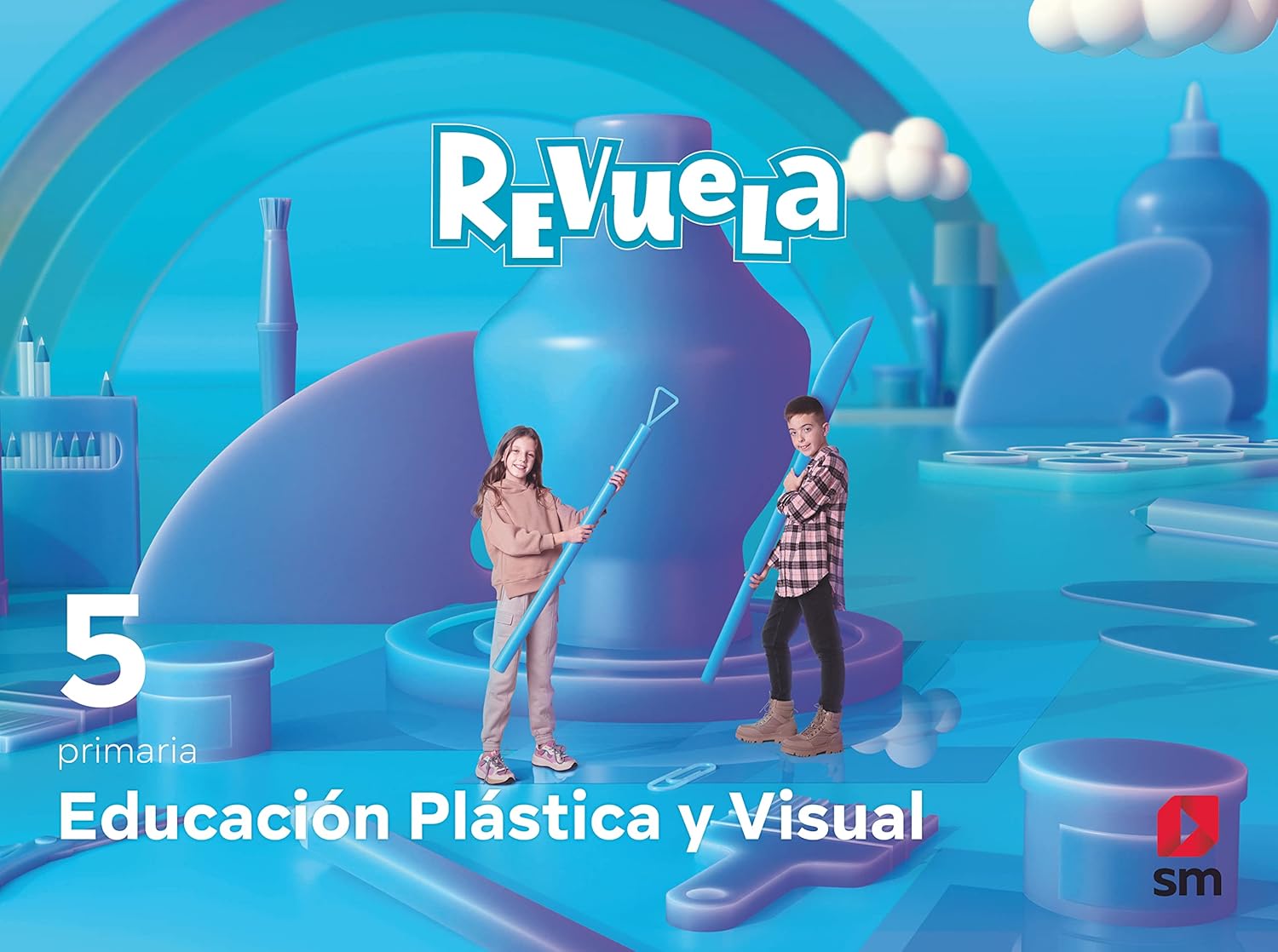 5º PRIMARIA EDUCACIÓN PLÁSTICA Y VISUAL PROYECTO REVUELA 9788413925561 SAVIA SM 2022 (NUEVO)