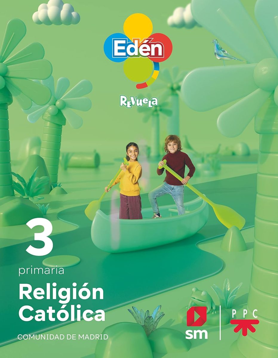 3º PRIMARIA RELIGIÓN EDEN PROYECTO REVUELA 9788413926919 MADRID SM 2022 (USADO)