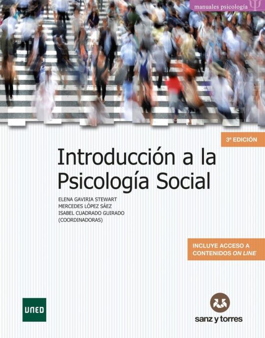 INTRODUCCIÓN A LA PSICOLOGÍA SOCIAL 9788417765026 SANZ Y TORRES 2019 (USADO)