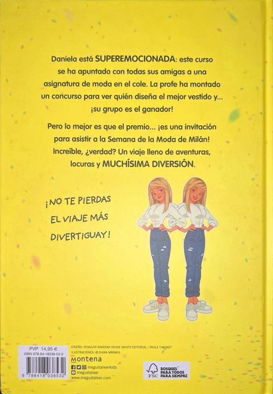 DANIELA DIVERTIGUAY 3:¡RISAS EN LA PASARELA!-DANIELA DIVERTIGUAY 9788418038532 MONTENA 2020 (USADO) - Imagen 2