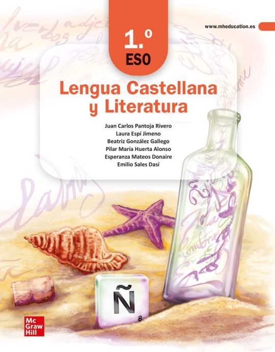 1º ESO LENGUA CASTELLANA Y LITERATURA 9788448626051+CUADERNO DE ORTOGRAFÍA 9788448626068 PACK 9788448626075 LOMLOE MCGRAW-HILL 2023 (USADO)