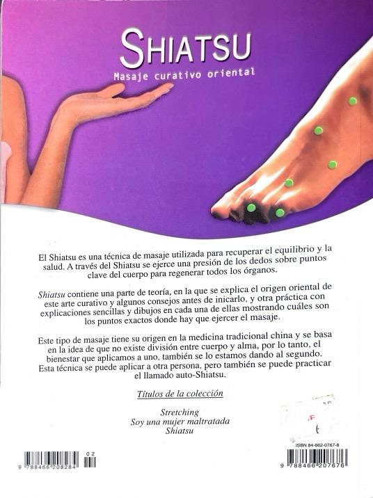 SHIATSU: MASAJE CURATIVO ORIENTAL:-VANESSA BINI 9788466207676 LIBSA 2003 (USADO) - Imagen 2