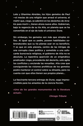 LAS CRONICAS DE DUNE N.º 03-HIJOS DE DUNE :-FRANK HERBERT 9788466357005 DEBOLSILLO 2021 (NUEVO) - Imagen 2