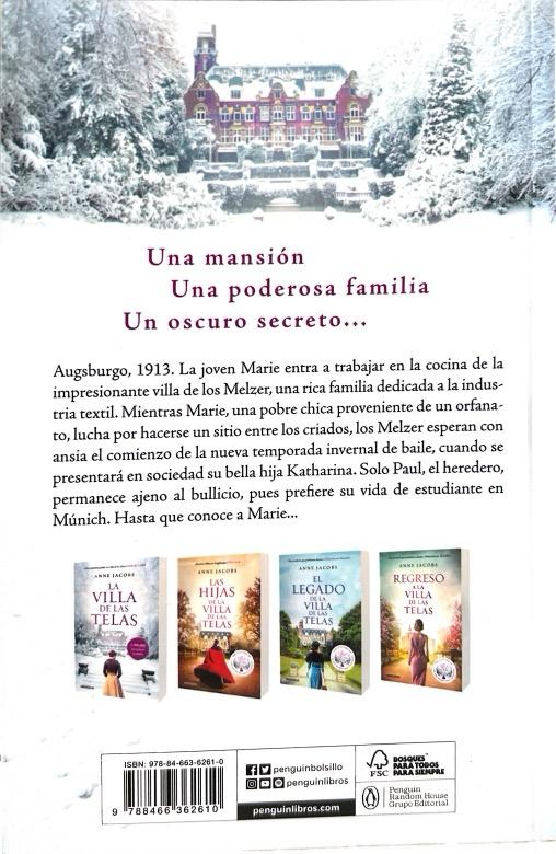 LA VILLA DE LAS TELAS N.º 01 :- ANNE JACOBS 9788466362610 DEBOLSILLO 2022 (USADO) - Imagen 2