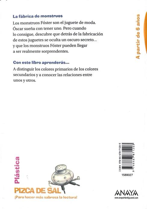 LA FÁBRICA DE MONSTRUOS:-UNA PIZCA DE SAL:-ANA ALONSO 9788467871203 ANAYA 2015 (USADO) - Imagen 2