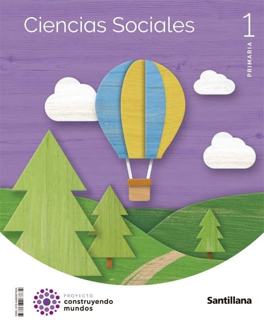 1º PRIMARIA CIENCIAS SOCIALES CONSTRUYENDO MUNDOS 9788468067834 SANTILLANA 2022 (NUEVO)