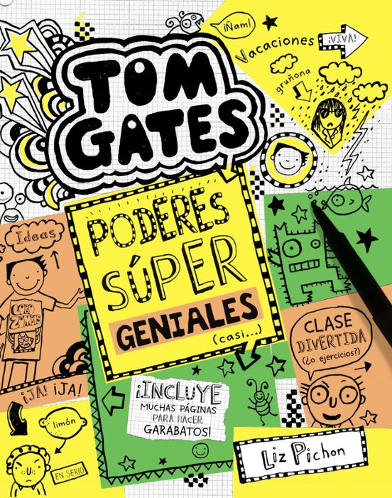 TOM GATES N.º 10 : PODERES SÚPER GENIALES (CASI):-LIZ PICHON 9788469606698 BRUÑO 2016 (USADO)