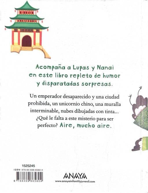 LUPAS Y NANAI. UN MISTERIO DE AIRE:-DIEGO ARBOLEDA-ANA ZURITA 9788469865804 ANAYA INFANTIL Y JUVENIL 2020 (USADO) - Imagen 2