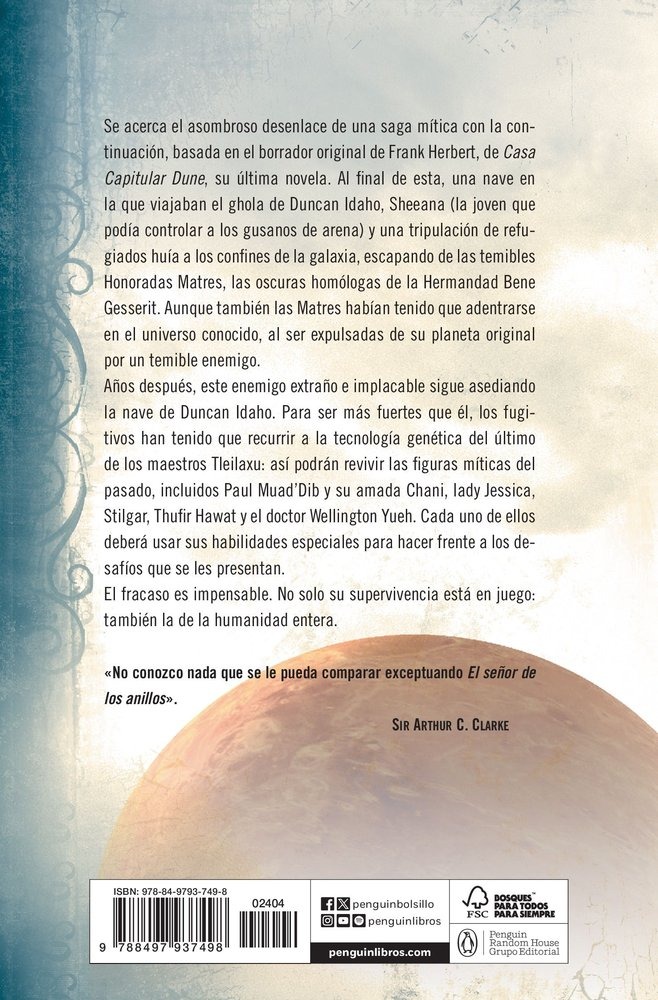 LAS CRONICAS DE DUNE N.º 07-CAZADORES DE DUNE:-FRANK HERBERT 9788497937498 DEBOLSILLO 2009 (USADO) - Imagen 2