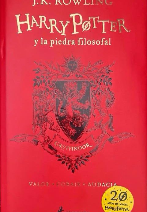 HARRY POTTER Y LA PIEDRA FILOSOFAL-EDICIÓN GRYFFINDOR-.VALOR-CORAJE-AUDACIA:-.J.K. ROWLING 9788498388879 SALAMANDRA 2018 (NUEVO)