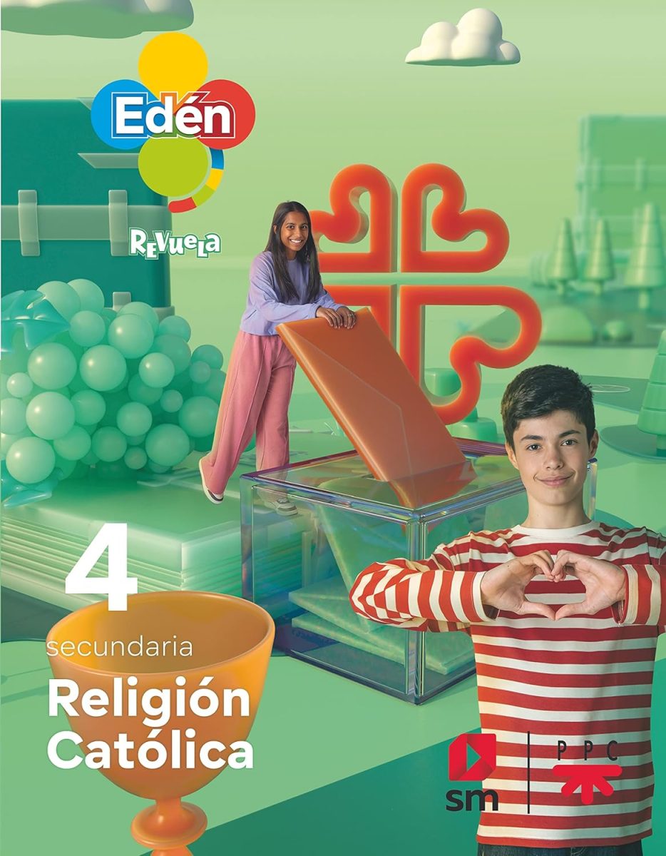 4º ESO RELIGIÓN CATÓLICA EDÉN PROYECTO REVUELA 9788498565041 SAVIA SM 2023 (USADO)