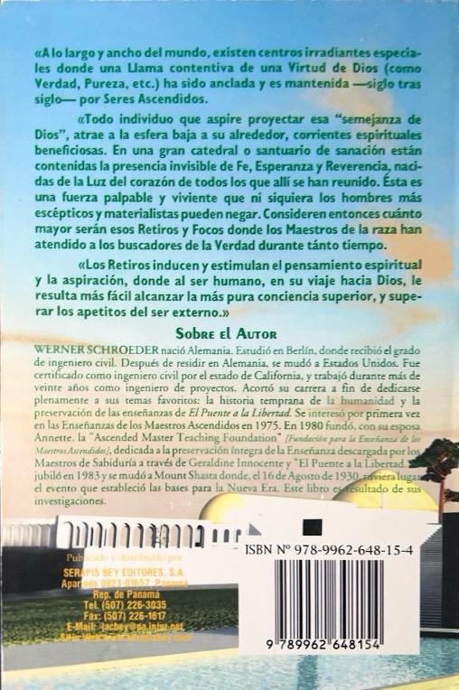 TEMPLOS Y RETIROS DE LA GRAN HERMANDAD BLANCA:-WENER SCHROEDER 9789962648154 SERAPIS BEY 2006 (USADO) - Imagen 2