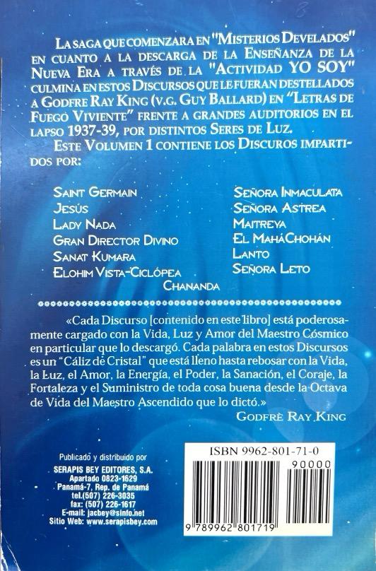 LUZ DE LOS MAESTROS ASCENDIDO VOL. 1: SERIE SAINT SAINT GERMAIN N.º 11 :-JORGE ARTURO CARRIZO 9789962801719 SERAPIS BEY 2001 (USADO) - Imagen 2