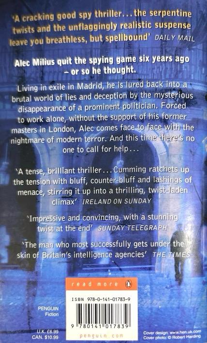 THE SPANISH GAME-ALEC MILIUS N.º 02 :- CHARLES CUMMING 9780141017839 PENGUIN 2006 (USADO) - Imagen 2