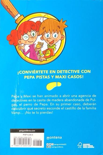 BUSCAPISTAS N.º 01: EL CASO DEL CASTILLO ENCANTADO:-:-TERESA BLANCH 9788415580706 MONTENA 2013 (USADO) - Imagen 2