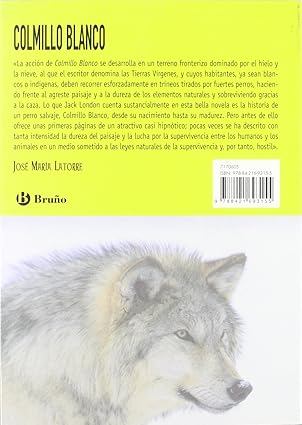 COLMILLO BLANCO-COLECCIÓN CLÁSICOS JUVENILES:-JACK LONDON 9788421693155 BRUÑO 2004 (USADO) - Imagen 2