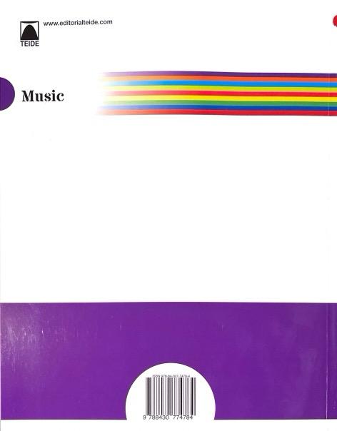 3º/4º ESO MUSIC PROYECTO BATON II :-JULIÁN GONZÁLEZ-ROSER SABATER 9788430774784 TEIDE 2022 (NUEVO) - Imagen 2