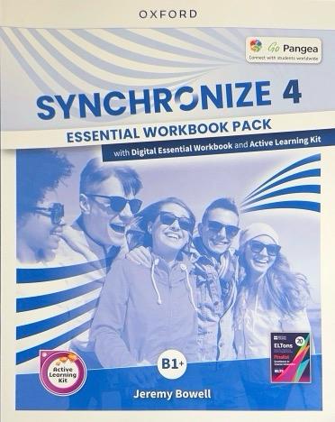 4º ESO SYNCHRONIZE 4 ESSENTIAL B1+WORKBOOK 9780194091633 OXFORD UNIVERSITY PRESS 2023 (NUEVO)