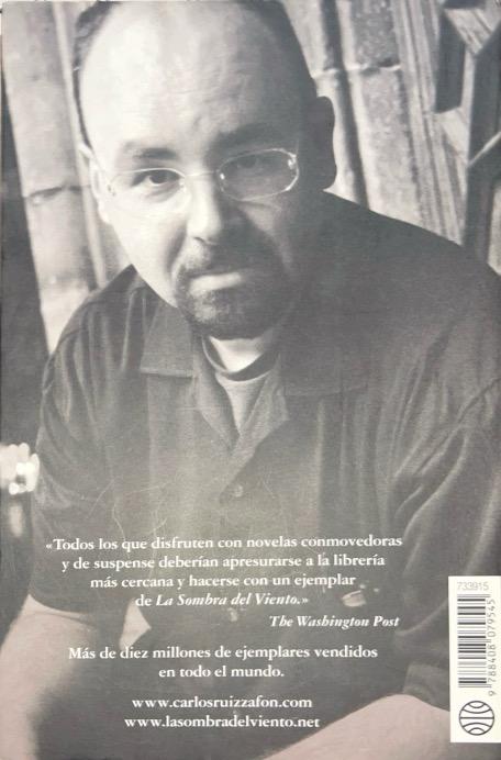 LA SOMBRA DEL VIENTO-SERIE EL CEMENTERIO DE LOS LIBROS OLVIDADOS N.º 01:-CARLOS RUIZ ZAFON 9788408079545 BOOKET 2008 (USADO - Imagen 2