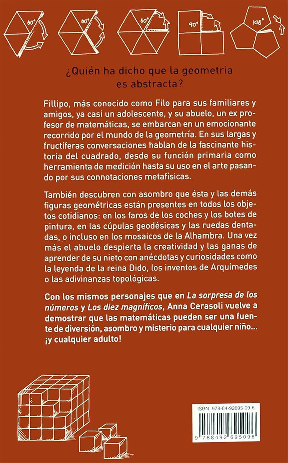 MISTER CUADRADO: UN RECORRIDO POR EL SORPRENDENTE MUNDO DE LA GEOMETRIA:-ANNA CERASOLI 9788492695096 MAEVA 2009 (USADO) - Imagen 2