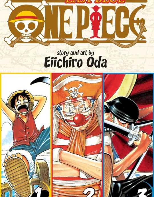 ONE PIECE-OMNIBUS EDITION VOL. 01 :-EIICHIRO ODA 9781421536255 VIZ LLC 2011 (USADO)