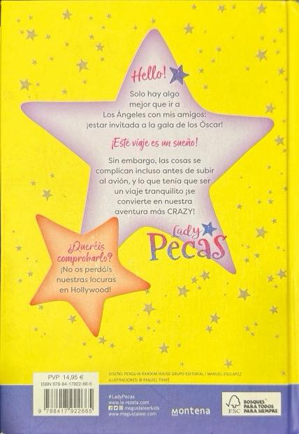 ¡LOCURAS EN HOLLYWOOD!:-LADY PECAS N.º 03 :- LADY PECAS 9788417922665 MONTENA 2020 (USADO) - Imagen 2