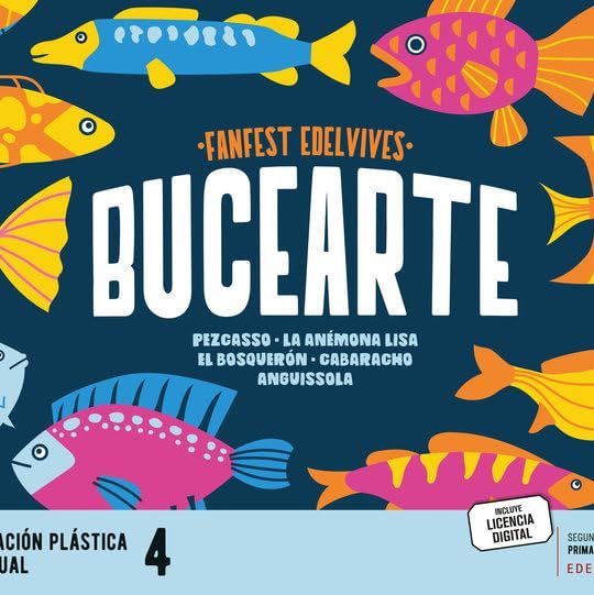 4º PRIMARIA EDUCACIÓN PLÁSTICA Y VISUAL PROYECTO FANFEST 9788414043646 EDELVIVES 2023 (NUEVO)